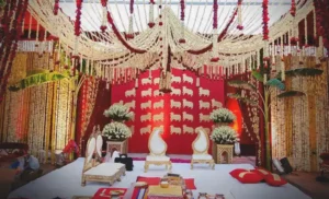 Asian Wedding Cost in the UK - Mandap decoration