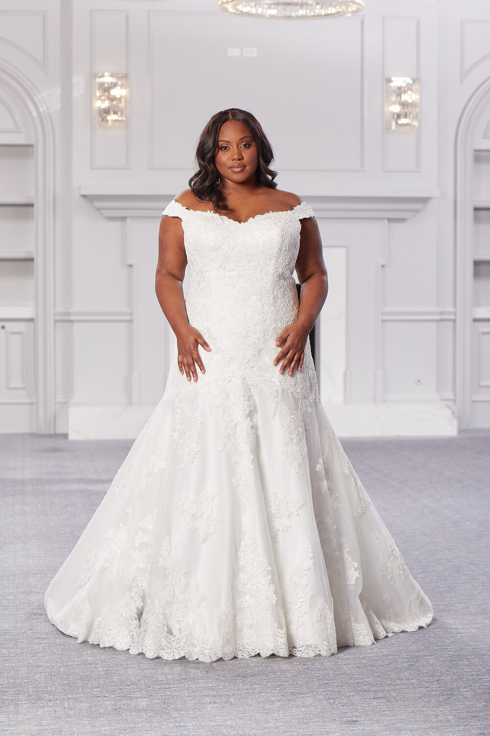Curvy Babe-Plus size wedding gowns – Studio Levana – Couture Wedding Gowns  | Plus wedding dresses, Plus size wedding dresses with sleeves, Plus size  wedding gowns